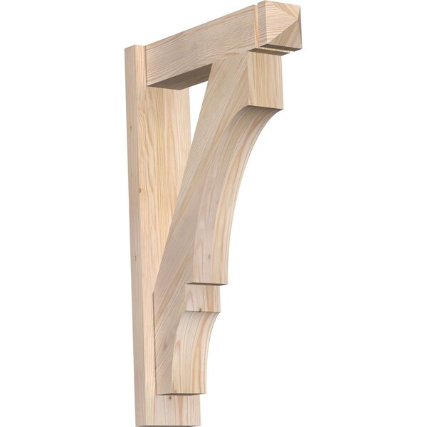 Ekena Millwork Balboa Smooth Arts and Crafts Outlooker, Douglas Fir, 5 1/2"W x 20"D x 32"H OUT06X20X32BOA03SDF - main